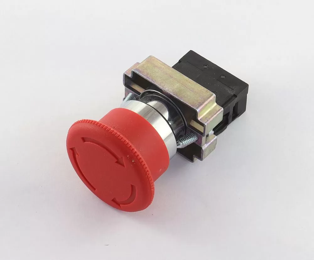 Кнопка LA126D (стоп с фиксацией)