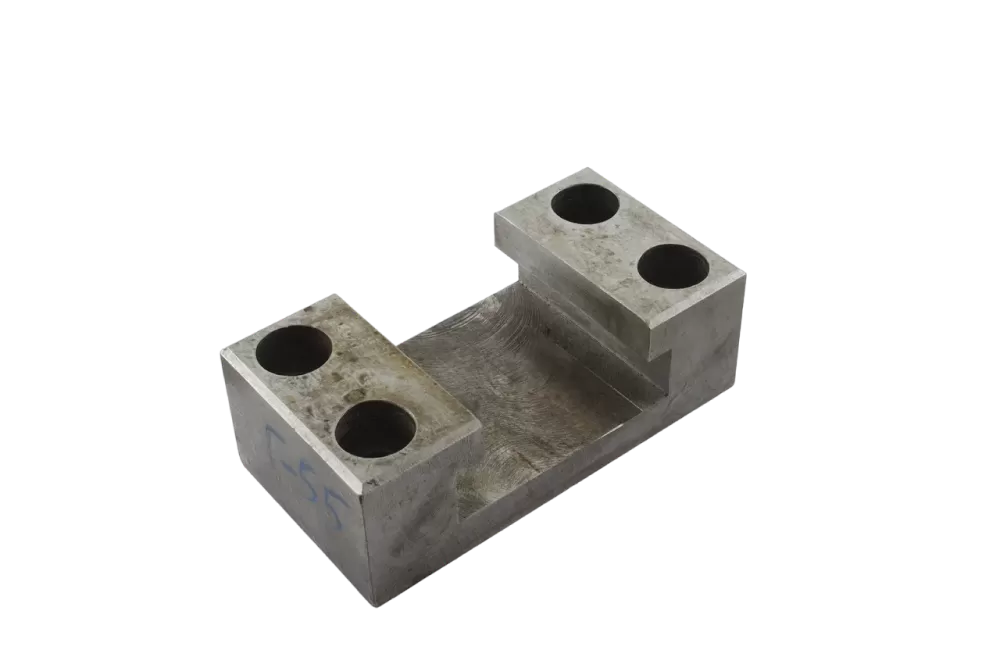 Кронштейн крепления упорной рейки для станка VPK Г-55 (155Х80Х53)