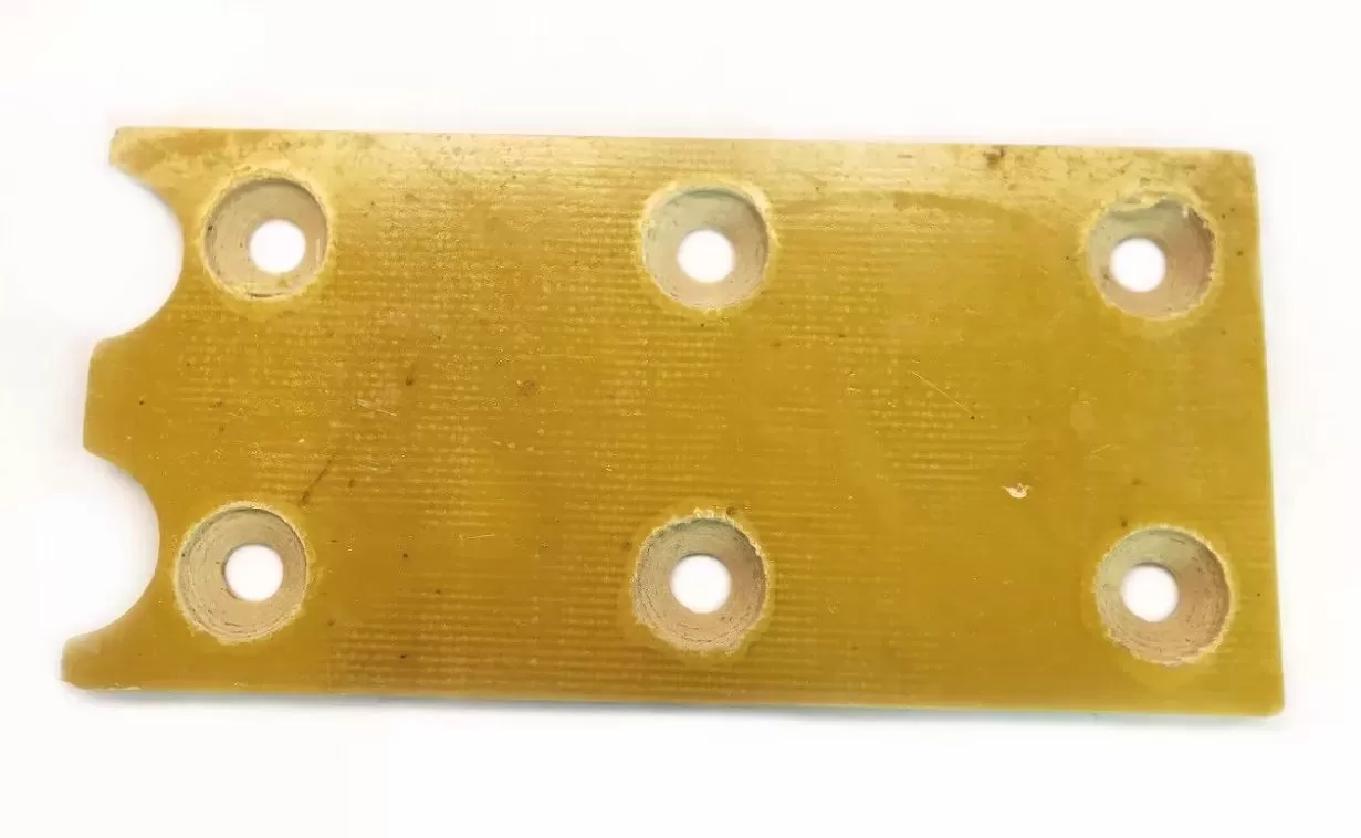 Проставка ползуна (текстолит ) для станка VPK Р-40/42 (Р-38/40) (160Х80Х6)