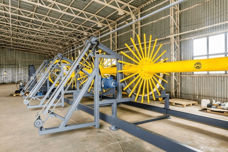 Станок для изготовления каркасов колонн с функцией автоматической сварки ТОРНАДО 15-12