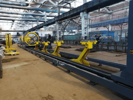 Станок для изготовления каркасов колонн с функцией автоматической сварки ТОРНАДО 15-12