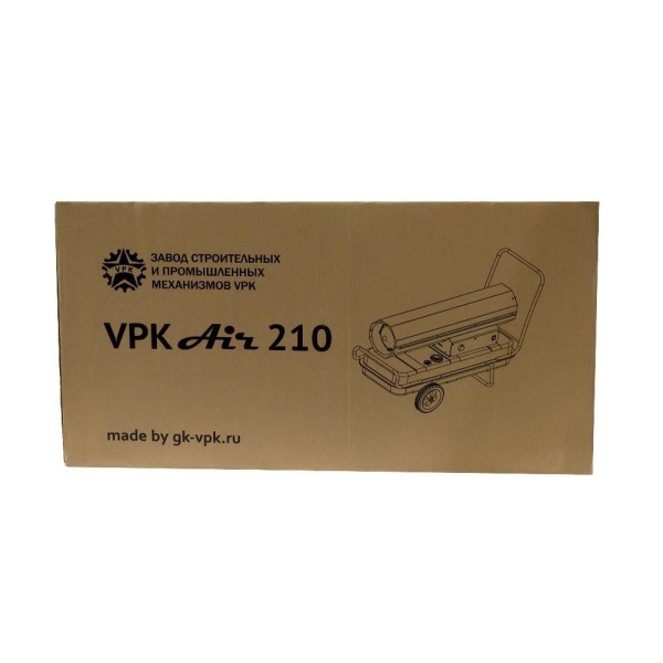 Дизельная тепловая пушка прямого нагрева VPK Air 210